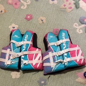 Stearns Kids Swim Vest - Pink and Blue